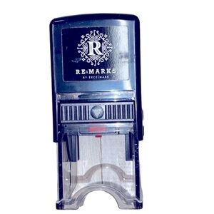 Remarks Thank You Stamp with self inking pad